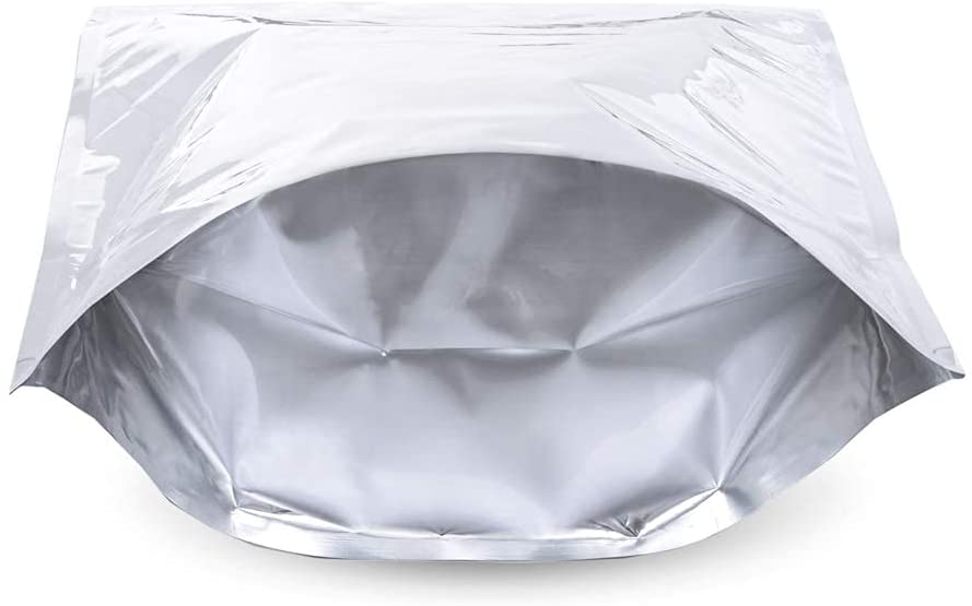 Clear Window Aluminum Foil Packaging Stand Up Ziplock Pouch
