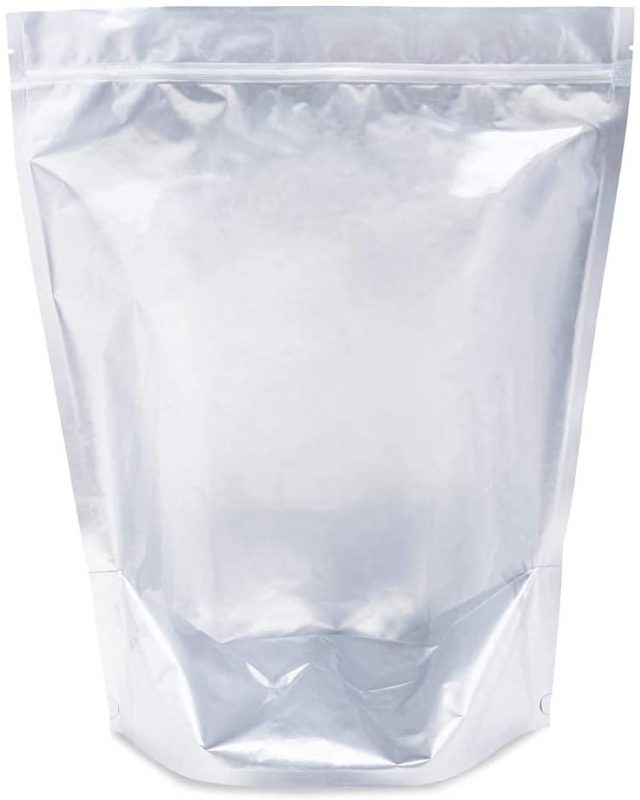 Clear Window Aluminum Foil Packaging Stand Up Ziplock Pouch